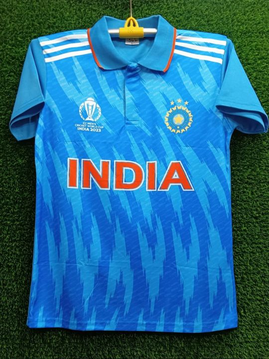 World Cup 2023 India Jersey - Show Your Support For India In The 2023 World Cup With This Stylish Jersey - Designed For The Tournament