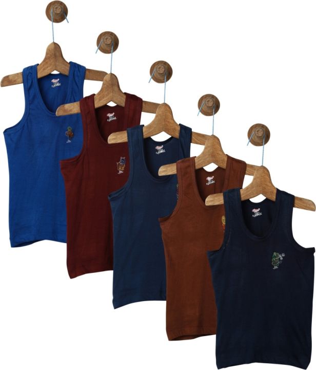 Men's Rupa Cotton Sando Vest - 3-Piece Set, Soft & Comfortable, Multi-Color (Colors May Vary) | Men's Rupa Multicolor Cotton Sentu Genji / Sando Genji for  Men