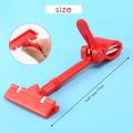 Merchandise Retail Sign Card Price Tag Pop Display Holder Clip Clamp Red.