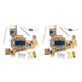 2X SI4732 Chip and Crystal Oscillator Component Modification Module for Uvk5/K6 PLUS FPC Version for UV-K5. 
