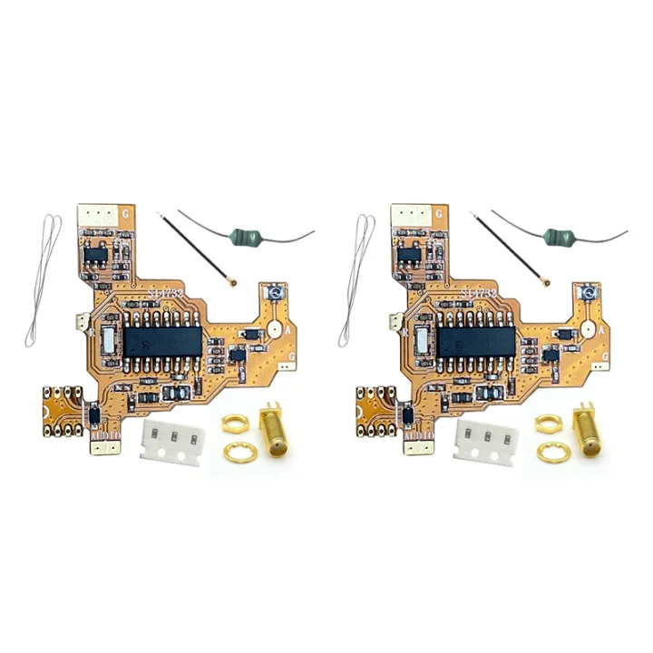 2X SI4732 Chip and Crystal Oscillator Component Modification Module for Uvk5/K6 PLUS FPC Version for UV-K5
