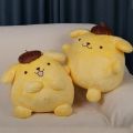 40-50cm Sanrio Pompompurin Stuffed Plush Toys Big Size Lovely Pillow Gift Kids Super Soft Pom Pom Purin Plushie Doll Room Decor. 