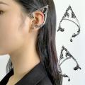 1Pc Fairy Earring For Girls Female Ear Clip No Piercing Goth Ear Clips Jewelry Party Gift. 