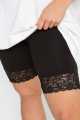 Women High-Rise Lace Shorts Elastic Casual Sports/Yoga Trousers/Shorts.