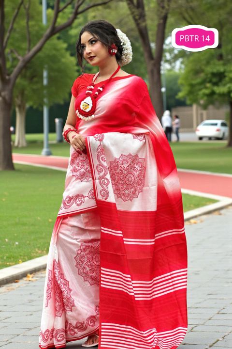 PBTR Premium Shining Silk Saree 14
