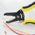 Wire Stripper Cutter Plier 10-22 AWG Heavy Duty Multifunctional Tool For Wire Stripping Cutting Crimping Holding & Looping. 