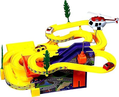 TOYMANIA%20Amazing%20Track%20Racer%20CAR%20Racing%20Toy%20Game%20Set%20for%20Kids.%20%7C%20with%204%20Racing%20Cars%20and%20Helicopter.%20%7C%20Colorful%20Flashing%20Light%20Effects%20&%20Music.%20%7C%20Action%20Toy%20Game%20Set%20-%20Image%203