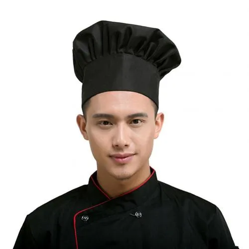 Chef%20Baker%20Hat%20Festival%20Men's%20Hat%20Kitchen%20Professional%20Stretch%20Adjustable%20-%20Image%206