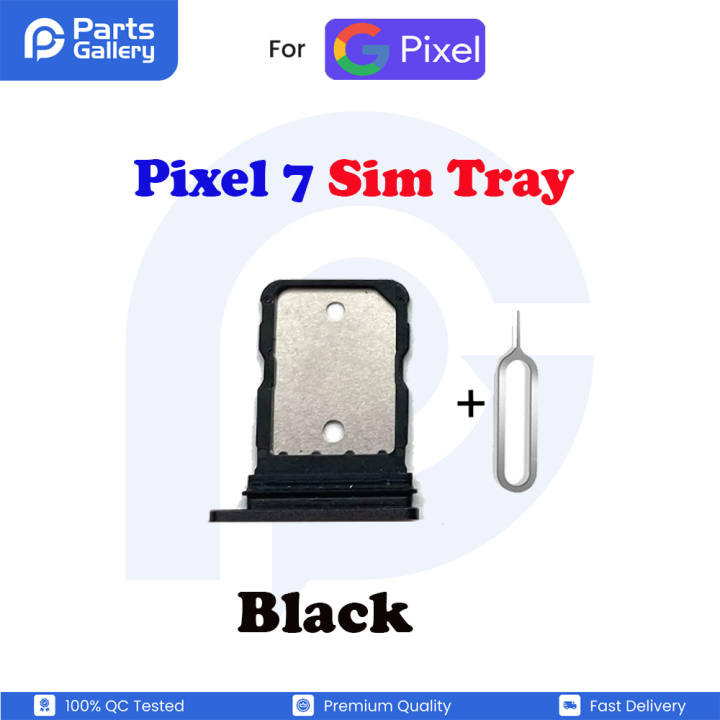 For Google Pixel 7 Nano Sim Card Tray Holder Sim Adaptor With Free Sim Ejector Pin Replacement Part