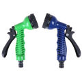 7 Function Garden Spray Hose Nozzle Water Sprayer Hoselock Gun With Soft Grip.