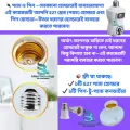 3MP+3MP (Mega Pixel) Dual Lens Full HD Wifi Bulb Holder Camera With 365Days Warranty. 