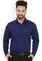 Navy Cotton Shirt For Man. 