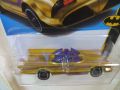 Hot Wheels TV Series Batmobile- Golden; Scale - 1:64. 