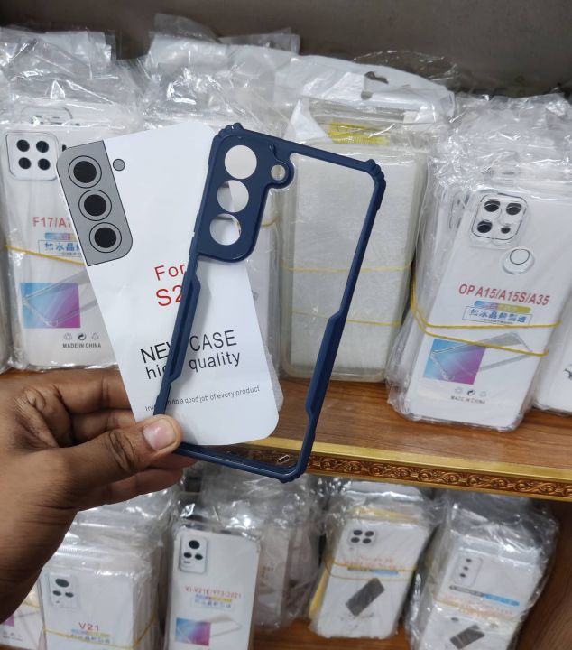 for%20samsung%20galaxy%20s22%20ransparent%20Silica%20Gel%20Matte%20Shockproof%20Airbag%20Bumper%20Camera%20Lens%20Protection%20Thin%20Cover%20Phone%20Casing%20-%20Image%203