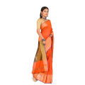 Half Silk Jamdani Saree Without Blouse Piece.. 