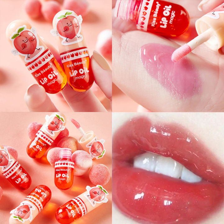 Kiss Beauty Magic Lip Oil Set of 5 Pieces 3 Ml Each