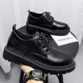 Autumn High-Grade Dr. Martens Boots British Style Formal Wear Business Wedding Bridegroom Leather Shoes Men's Breathable Casual Leather Shoes. 