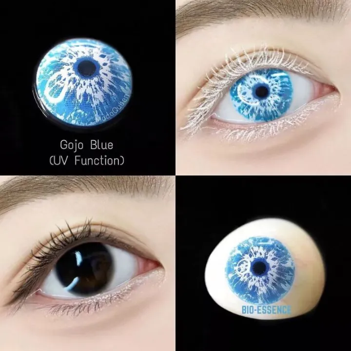 JUJUTSU KAISEN GOJO SATORU DECIM EYE BLUE COSPLAY COLOR CONTACT LENS