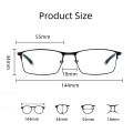 KatKani Fashion Business Eyeglasses Square Metal Ultra Light Retro Optical Prescription Glasses Full Half Frame For Men P9211. 