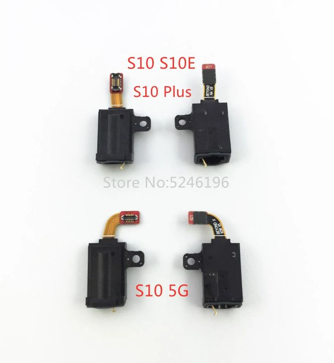 Earphone Headphone Audio jack Flex Cable For Samsung Galaxy S10 S10+ Plus S10E S10 5G Headset Socket Jack Port With Microphone