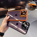 Metal Lens Protector Support Phone Case For iPhone 14 Pro Max Plus 13 12 11 Pro Max. 