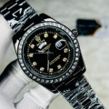 Ro-lex luxurious stylish stone watch for men for Time Lovers. 