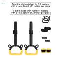 Gymnastics Rings Home Full Body Workout Indoor Calisthenics Training Rings Single Length 1M.