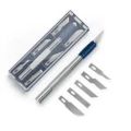 Precision Hobby Knife, Stainless Steel Cutter Craft Knive 7 PCS Set. 