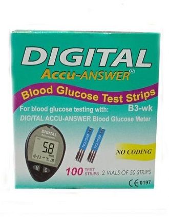 100%20strips%20of%20Digital%20Accu%20Answer%20Blood%20glucose%20monitor/diabetes%20test%20meter%20-%20Image%202