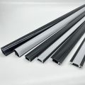 Black U/V/YW Style Shaped 50cm Silver Aluminium LED Bar Light Channel Holder Cover Connector LED Strip Light Bar Cabinet Lamp. 