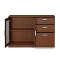 Meliff Crockery Cabinet 2 Closed Shelf and 3 Drawer, Dustproof And Oil Resistant Multifunctional Storage Cabinet Home Office & Kitchen (Urban Walnut) 30/48/14'. 