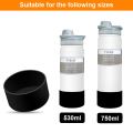 Tyeso Tumbler Accessories Tyeso Silicone Boot for Tyeso Tumbler 530ml/750ml Protective Silicone Boot for Tyeso Tumbler Anti-Slip Bottom Sleeve Cover for Water Bottle Compatible with Hydro Flask, Simple Modern and Aquaflask Bottles Tumbler Rubber Protector. 
