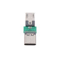 USB Type C Female To Micro USB Male Adapter Connector Type-C Micro USB Charger Adapter. 