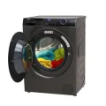 HAIER 9 KG Front Loading Anti-Bacterial Washing Machine With AI Dynamic Balance Technology, Free Delivery and Official Warranty | HW90-BP14959S8.