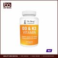 Dr. Berg D3 & K2 Vitamin (10,000 IU) - 120 capsules. 