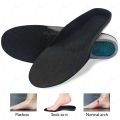 VTHRA Best Orthotic Gel Insole Pad Orthopedic Flat Foot Health Sole For Shoe Insert Arch Support Pad For Plantar Fasciiti Unisex. 