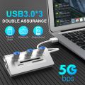 6 in 1 CF Card Reader for SD TF CF Compact Flash Card Adapter Multi Card Reading USB3.0 HUB for Laptop Computer Accessories. 
