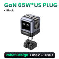 【Uno 65W GaN】UGREEN Uno Robot 65W USB C Charger 65W Mini Nexode Robot 3 Ports GaN Fast Adapter Wall Charger For iPhone 16 15 Max Pro Samsung Galaxy S24+ S24 Ultra/A Tecon Infinix  Note 30 Pro Itel P40+ Realme 8 Pro Galaxy AI Xiaomi 15 14 Pro Redmi K70 60. 