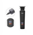 VGR V-937 NEW 8-hour Use time electric clipper LCD hair clipper hair salon special engraving electric clipper. 