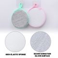 5 pice pan pot dish wash sponge sponge cleaning equipment high-elastic sponge brush double-sided dishwashing sponing sponge WIP kitchen cleaning. 