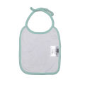 White Color Printed Cotton Washable Bibs For Baby. 