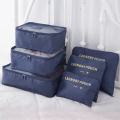 6PCS Travel Storage Bag Organizer Set For Clothes Shoes Cosmetic Tidy Organizer Wardrobe Suitcase Pouch Travel Organizers Packing Bags. 