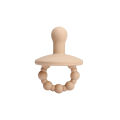 Edible Silicon Smiling Face Pacifier Anti-Flatulence Super Soft Simulation Nipple Happy Bite Sleepy Nipple. 