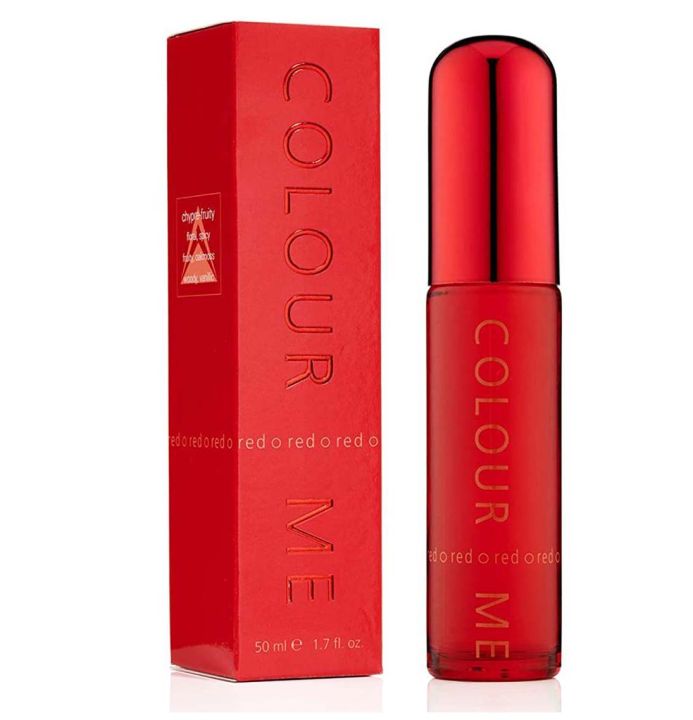 International UAE product Body perfume party scent Colour Me Red Used for female - 50 ml