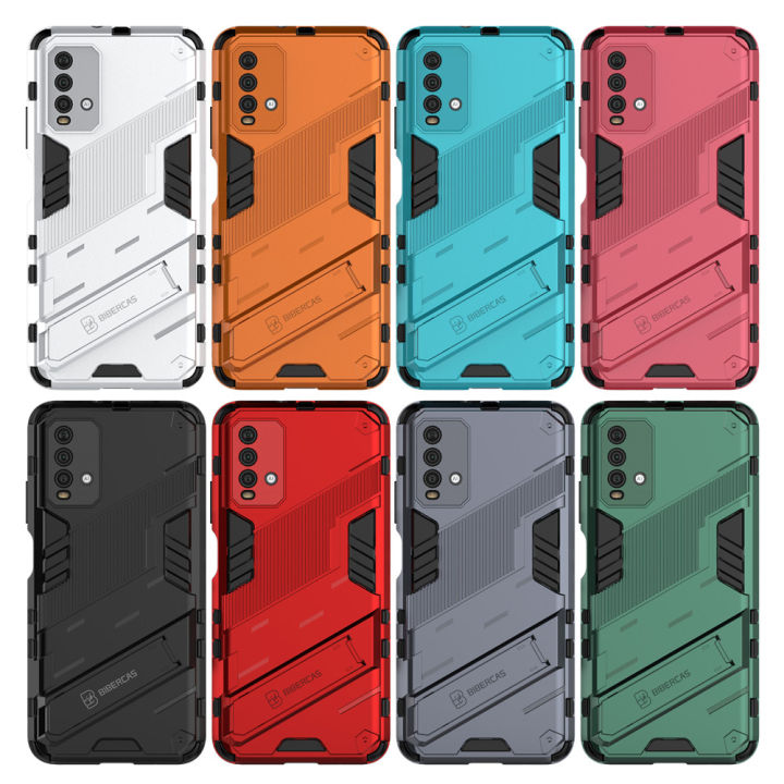 Lenuo%20Punk-Casing%20For%20Xiaomi%20Redmi%209T%20/%20Redmi%209%20Power%20Back%20Cover%20Eight-Color%20Anti-Fall%20And%20Anti-Slip%20Phone%20Bracket%20Lens%20Protection%20Cover%20Lovers%20Case%20-%20Image%204