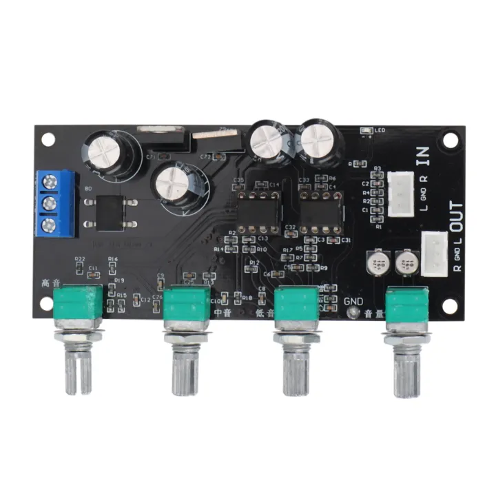 NE5532%20Amplifier%20Tone%20Preamp%20Board%20Treble%20Bass%20Midrange%20Volume%20Tone%20Control%20Adjustment%20Pre-Amplifier,%20Fixed%20Version%20-%20Image%203