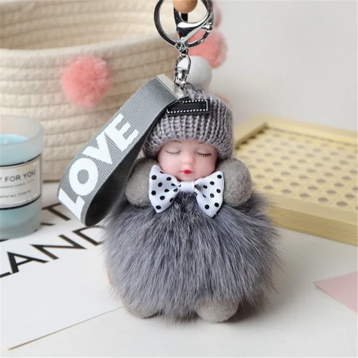 %E3%80%90HOT%E3%80%91%20Cute%20Plush%20Keychain%20Sleeping%20Baby%20Doll%20Keychain%20Plush%20Kpop%20Accessories%20Pompom%20Keyring%20Toys%20For%20Girls%20Kawaii%20Keychain%20Bag%20Pendant%20-%20Image%206