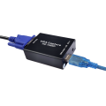 VGA to USB Adapter Converter with Audio and Video Capture Card VGA Digital Converter. 