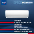 Midea 1 Ton Non Inverter Ac Split Type Air Conditioner 5 Year Compressor Official Warranty.