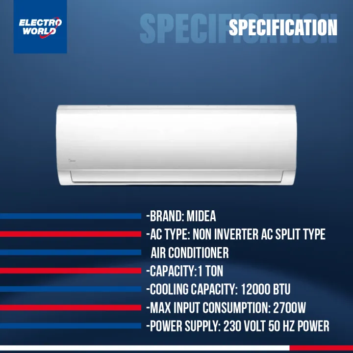 Midea%201%20Ton%20Non%20Inverter%20Ac%20Split%20Type%20Air%20Conditioner%205%20Year%20Compressor%20Official%20Warranty%20-%20Image%205
